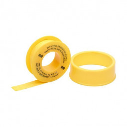 Фум-лента 20м  желтая для газа (5шт)