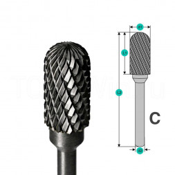 Борфреза твердосплавная СХ0820М06