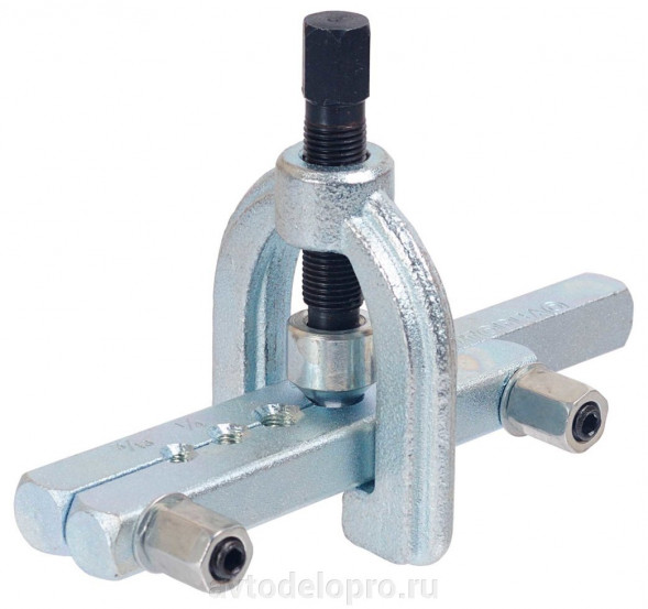 40414 Набор для развальцовки трубок 7 пр. тип D,E(SAE) F(ISO) (4,8-12,7 мм) АвтоДело