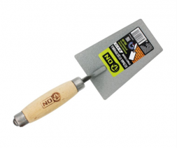 Кельма отделочника (прямоугольник), пор.покраска, УСИЛЕННАЯ дер.ручка, метал. колпачок, 280х100мм  O