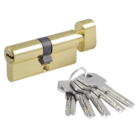 Цилиндр.мех-м STD AL ЛПВ-80 (золото) (40-40) &quot;Нора-М&quot;