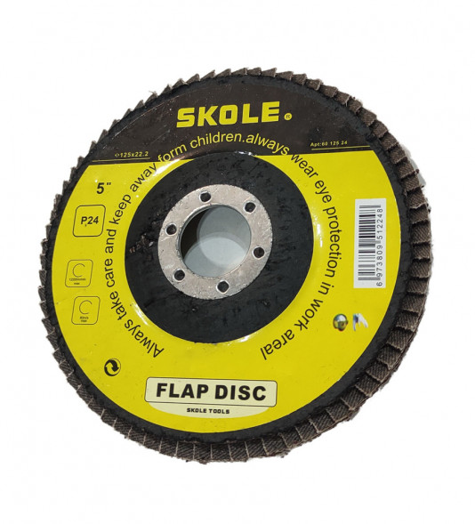 Круг лепестковый торцевой по мет.d150 P 100 SKOLE/КРЕОСТ