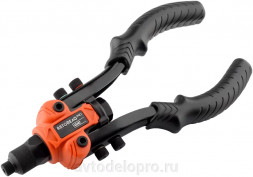 45402 Заклепочник универсальный двуручный для вытяжных и резьбовых заклепок АвтоДело