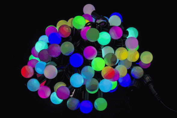 Гирлянда LED ШАРИКИ (60) 28л*4,5м