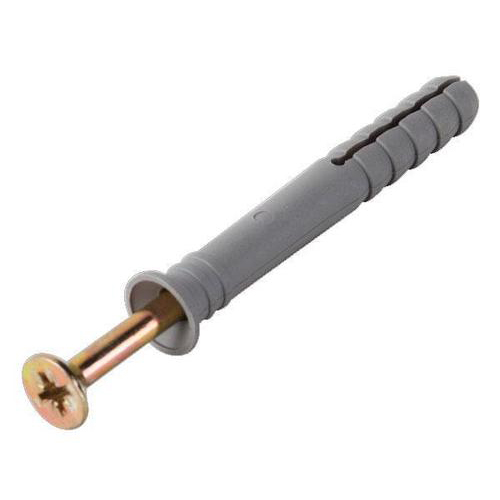 Дюбель-гвоздь SM-L 8*120 потайной бортик (50 шт.) SV PREMIUM