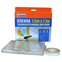 Пленка теплосберегающая для окон 1,5x1,7м,"4Walls/20 PTS200W