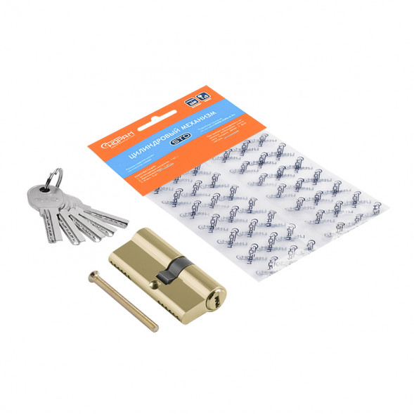 Цилиндр.мех-м STD AL ЛП-70 (золото) (40-30) &quot;Нора-М&quot;