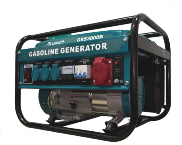 Бензиновый генератор 3000ВТ GRUWATT