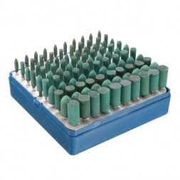 Набор шарошек "Резина" 100 шт.