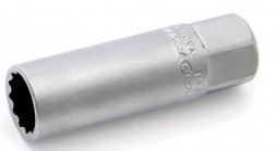 612654 Головка 12-ти гранная свечная с магнитной вставкой х 14мм 3/8"