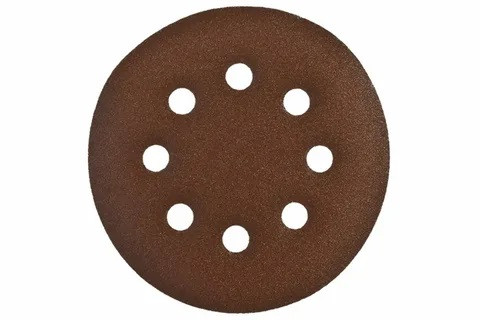 Круг  наждач. на лип. 125мм P24 8 отв.(5шт.)