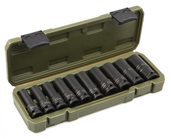 660410 Набор головок ударных удлиненных 1/2&quot; 10шт