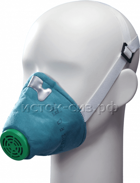 Полумаска фильтрующая формованная с клапаном &quot;Р-2&quot; FFP2