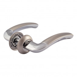 Ручка дверная AL 23А AL мат.никель "Нора-М"