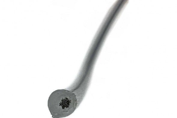 Леска (бокс) для газонокосилки серебро 2,4мм*87м 450г круг с графитовым наполнителем