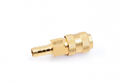 949072 Штуцер быстросъемный латунный &quot;мама&quot; (F) × елочка 11мм