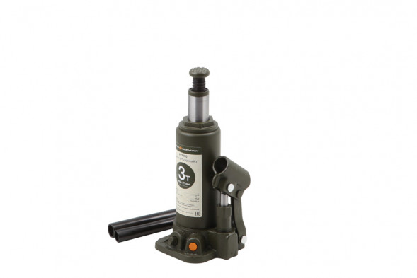 903130 Домкрат гидравлический бутылочный 3 тонны, 194-372 мм