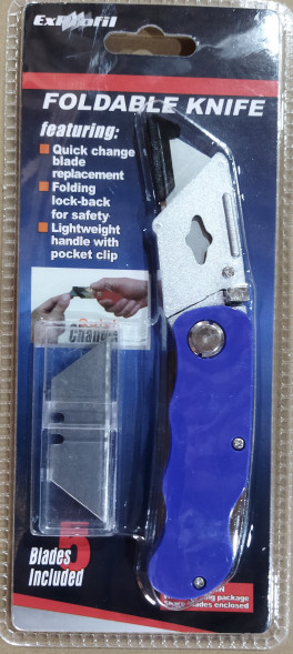 Нож для резки линолеума (гипсокартона) 250-А