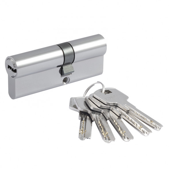 Цилиндр.мех-м STD AL ЛП-80 (хром) (45-35) &quot;Нора-М&quot;