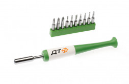 700011 Отвертка универсальная со вставками 1/8",11 предм