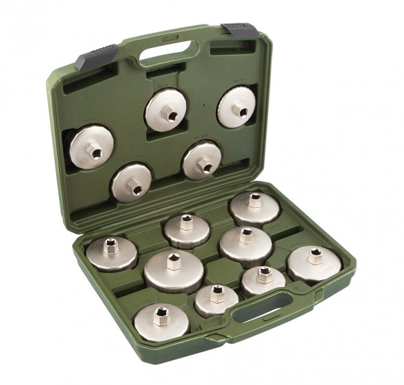 800140 Набор съемников  масляных фильтров &quot;чашка&quot;, 14 шт.