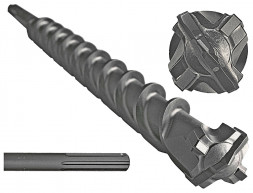 Бур по бетону SDS МАХ с четырьмя режущими кромками  38*600