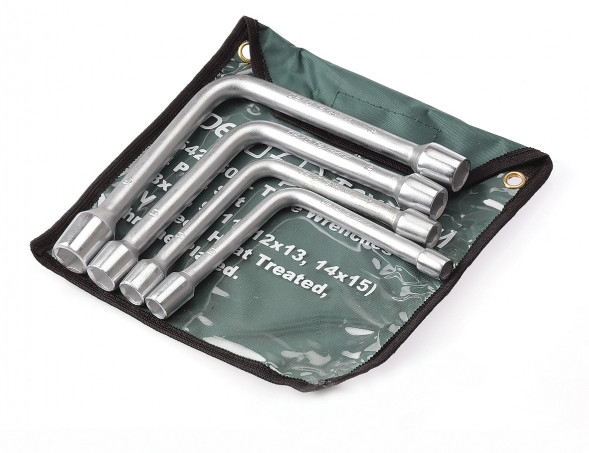 542040 Набор ключей торцевых L-образных 4 шт. (8×10, 9×11,12×13,14×15мм) холдер ПВХ