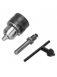 Патрон для дрели 1,5-13мм под ключ с хвост.SDS+ в компл. Skole