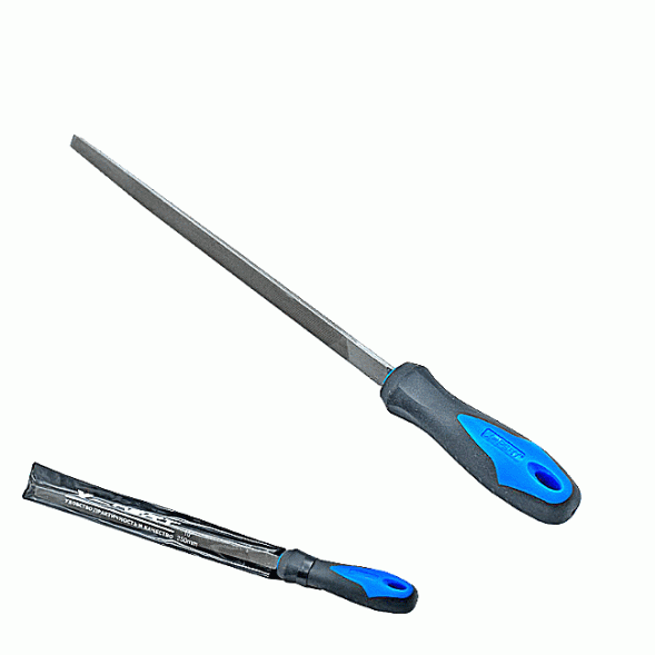 Напильник трехгранный 150 мм с пластиковой рукояткой X-PERT