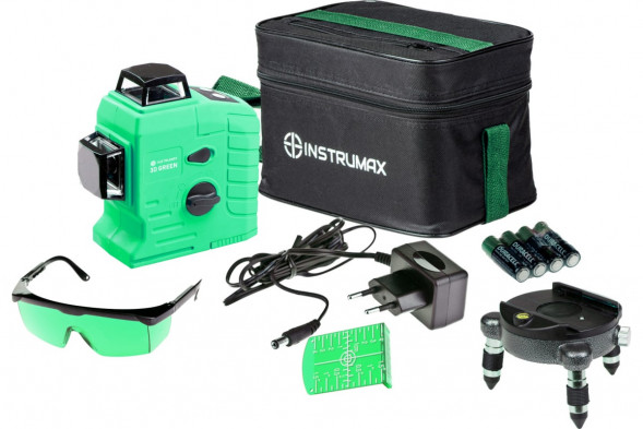 Лазерный уровень INSTRUMAX 3D GREEN