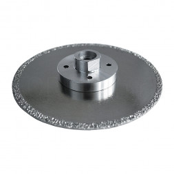 Диск алмазный гальванический 125мм с фланцем М14