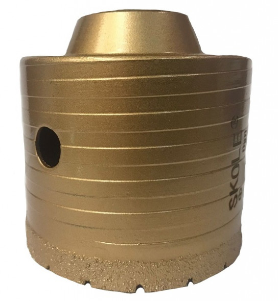 Коронка универсальная бетон, керамогранит 68мм M14 SKOLE