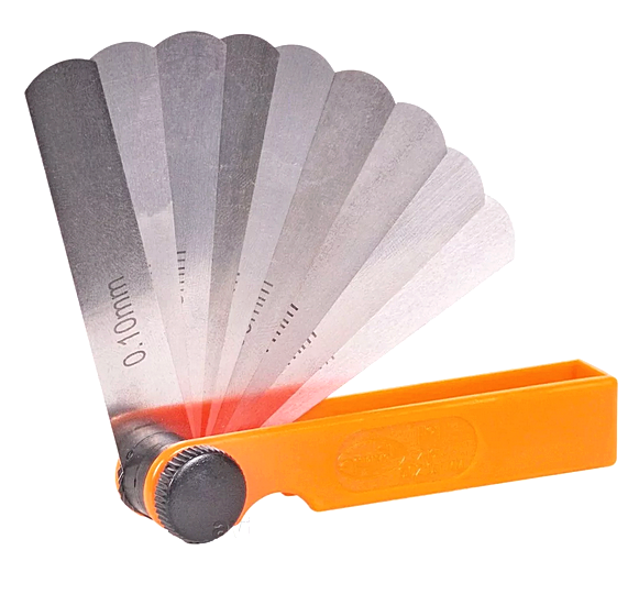 12574 Набор щупов № 1, 70мм (0,02-0,1 мм) ТЕХМАШ