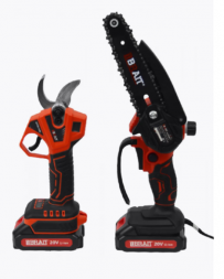 Набор садовый Пила цепная аккумуляторная и секатор аккумуляторный BCCS20NM-2/BCP30-2VBL(пила:210Вт;ш