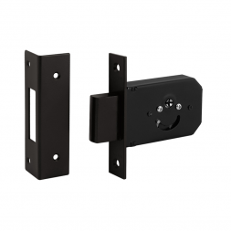 Замок врезной ЗВ-111 (черный) (5кл.) Нора-М