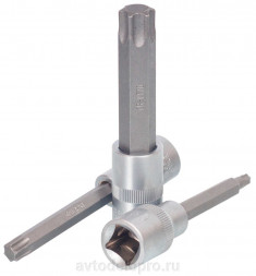 39645 Головка со вставкой TORX  Т45 (1/2&quot;;L=100мм) АвтоДело
