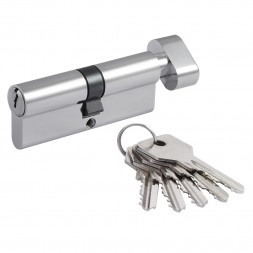 Цилиндр.мех-м STD AL  ЛВ-80 (40-40) (хром)