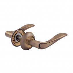 Ручка дверная AL 105А AL ст.бронза &quot;Нора-М&quot;