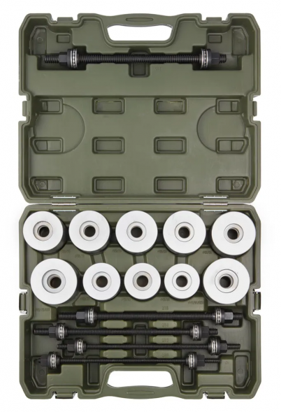 814027 Набор для замены сайлентблоков универсальный Ø44-80 мм, 27 предметов