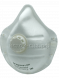 Полумаска фильтрующая формованная  с клапаном  FFP1 индивидуальная защита 100шт (10025)
