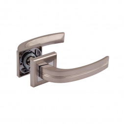 Ручка дверная AL 106K AL  мат. хром "Нора-М"