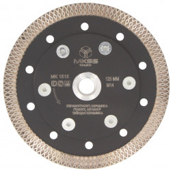 Диск алмазный отрезной 125мм X тип с фланцем М14 MKSS