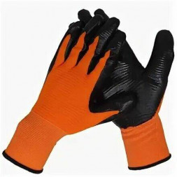 А-26 Перчатки с нанесением нитрила (структурные) (12шт)