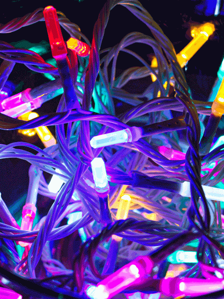 Гирлянда удлиненная 100 LED