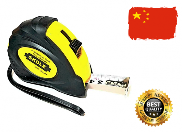 Рулетка 10х25мм SKOLE (6шт)