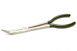 413300 Плоскогубцы (пассатижи) удлиненные загнутые 300мм на холдере  (6шт)