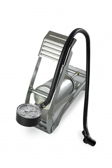 Насос ножной с манометром