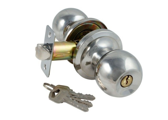 Защелка дверная S-Locked 6072 - 01-ЕТ CP хром  ключ