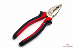 Пассатижи (плоскогубцы) 160 ПРОФИ красно-серые ручки X-PERT