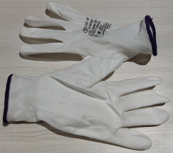 А-28 Перчатки нейлоновые с полиуретановым обливом (12шт.) размер 8